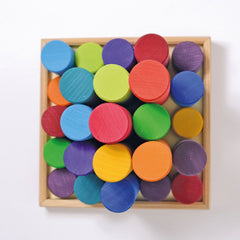 GRIMM'S Large Building Rollers Rainbow