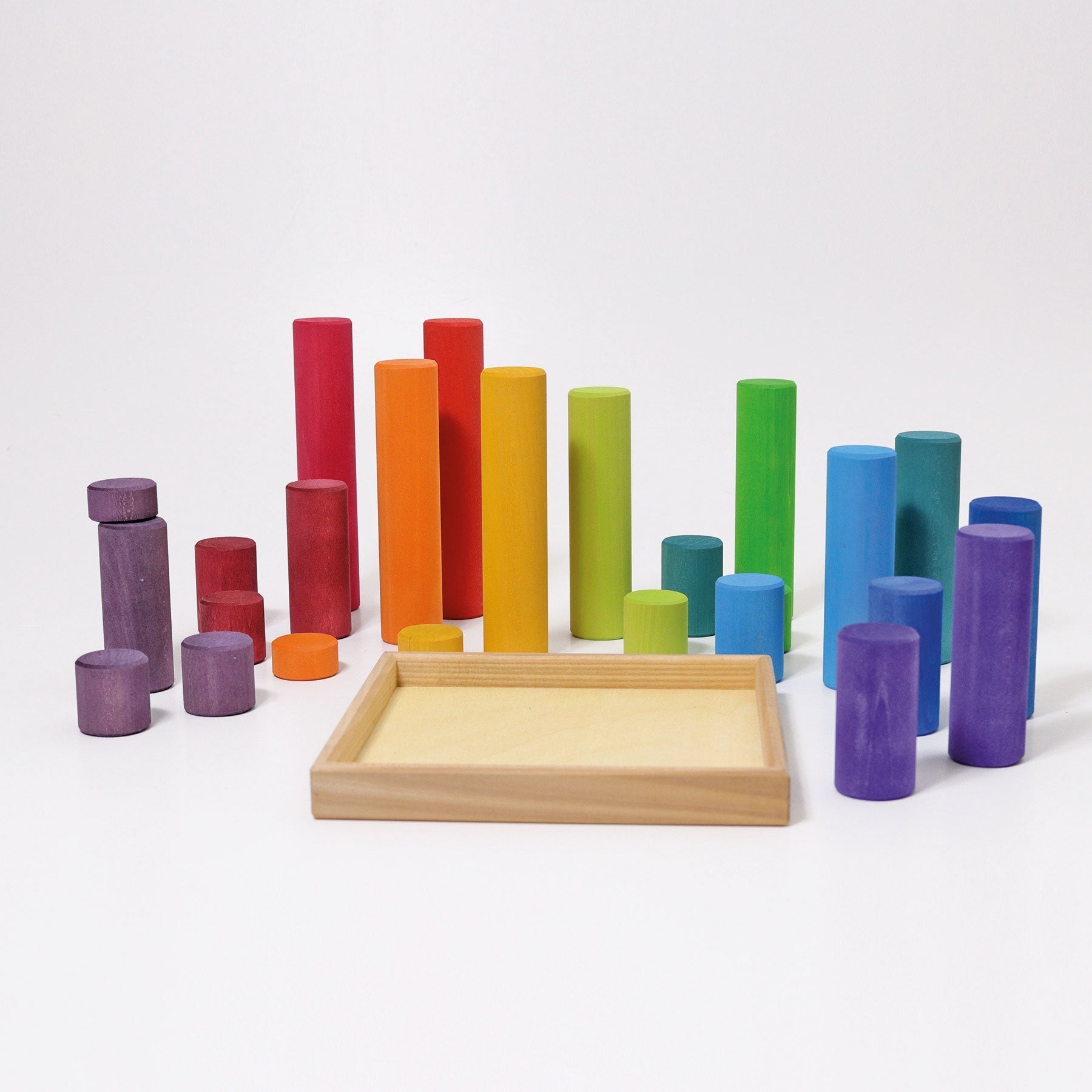 GRIMM'S Large Building Rollers Rainbow