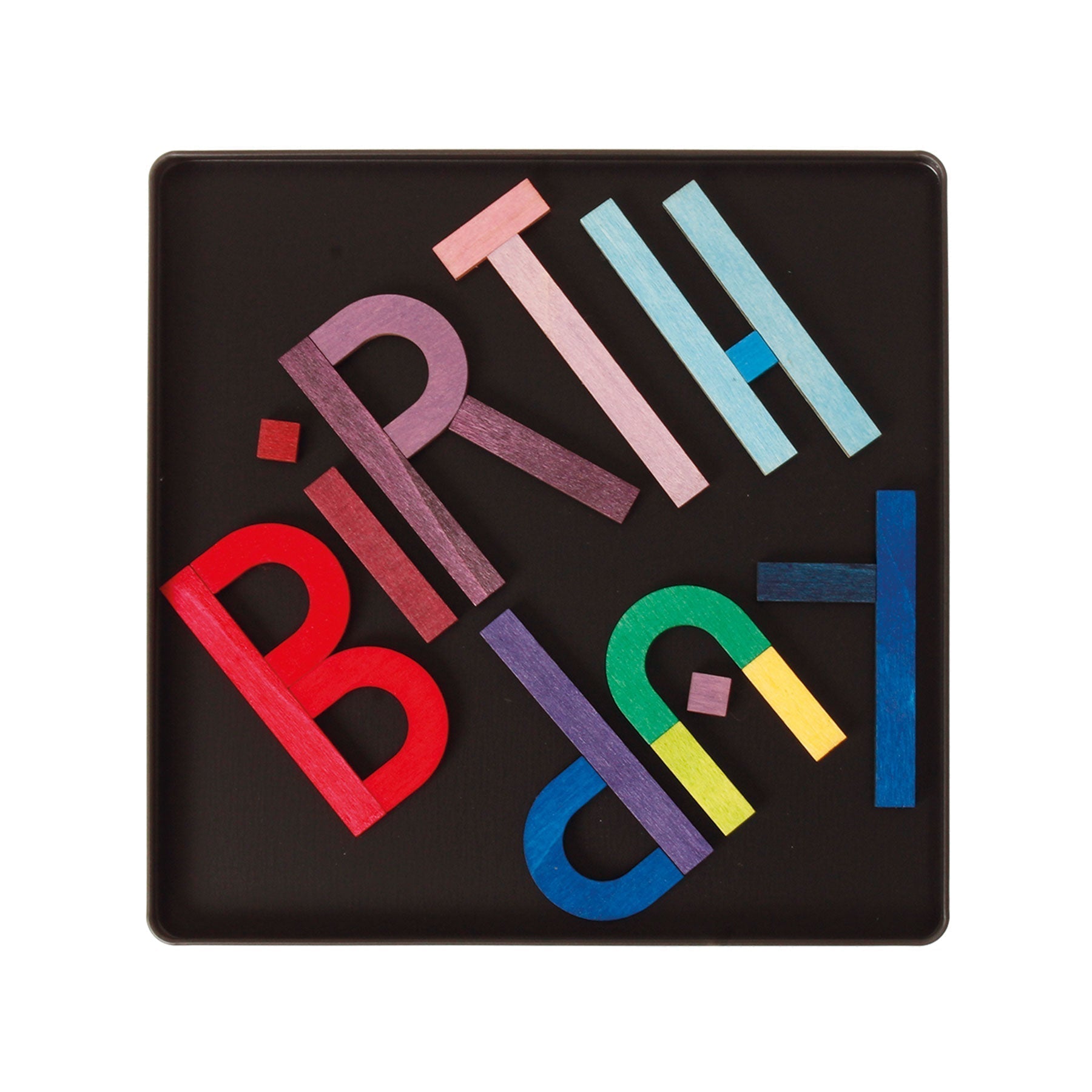 GRIMM'S mini magnetic puzzle Alphabetic Letters