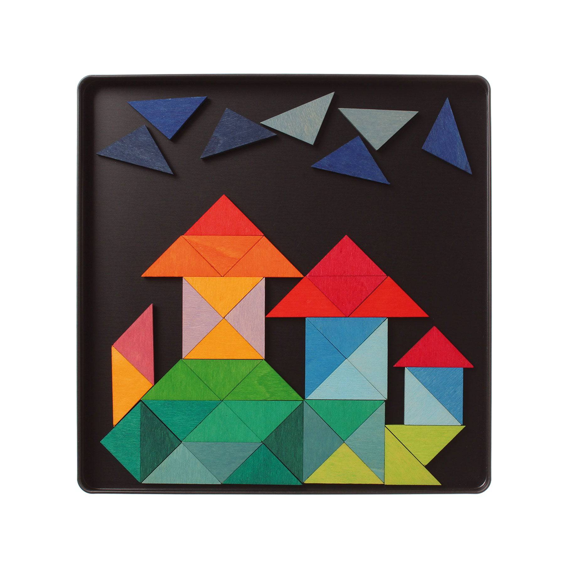 GRIMM'S mini magnetic puzzle triangles
