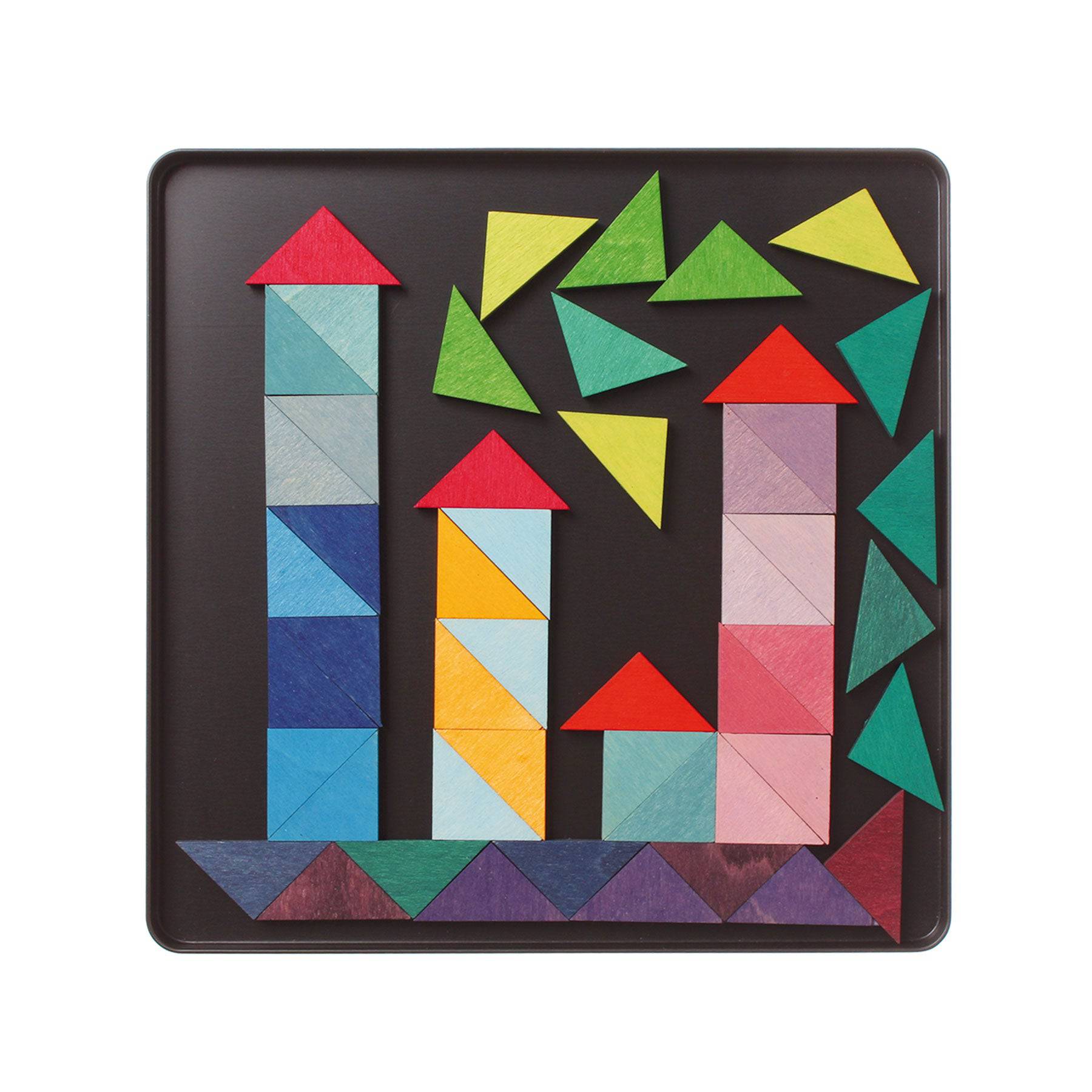 GRIMM'S mini magnetic puzzle triangles