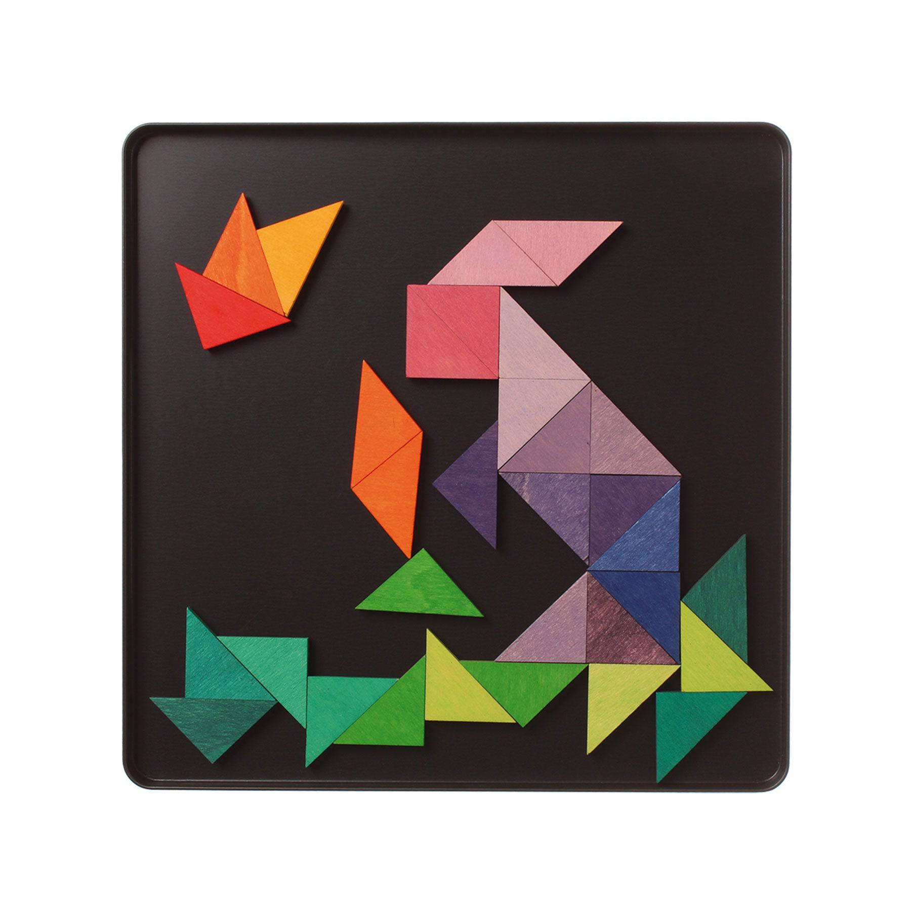 GRIMM'S mini magnetic puzzle triangles
