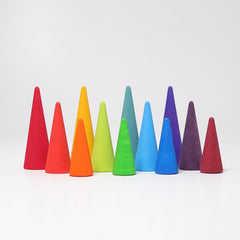 GRIMM'S Rainbow Forest, 12 pieces