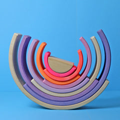 GRIMM'S Rainbow neon-pink (10 pcs.)