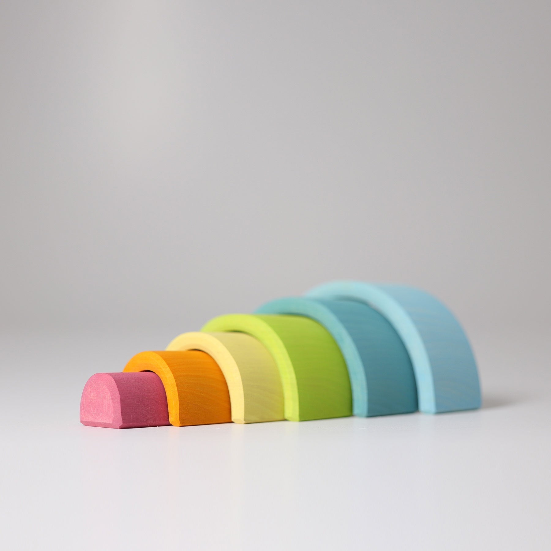 GRIMM'S Small Rainbow Pastel / 6 piece, Small