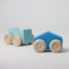 GRIMM'S Stacking Cars Blue