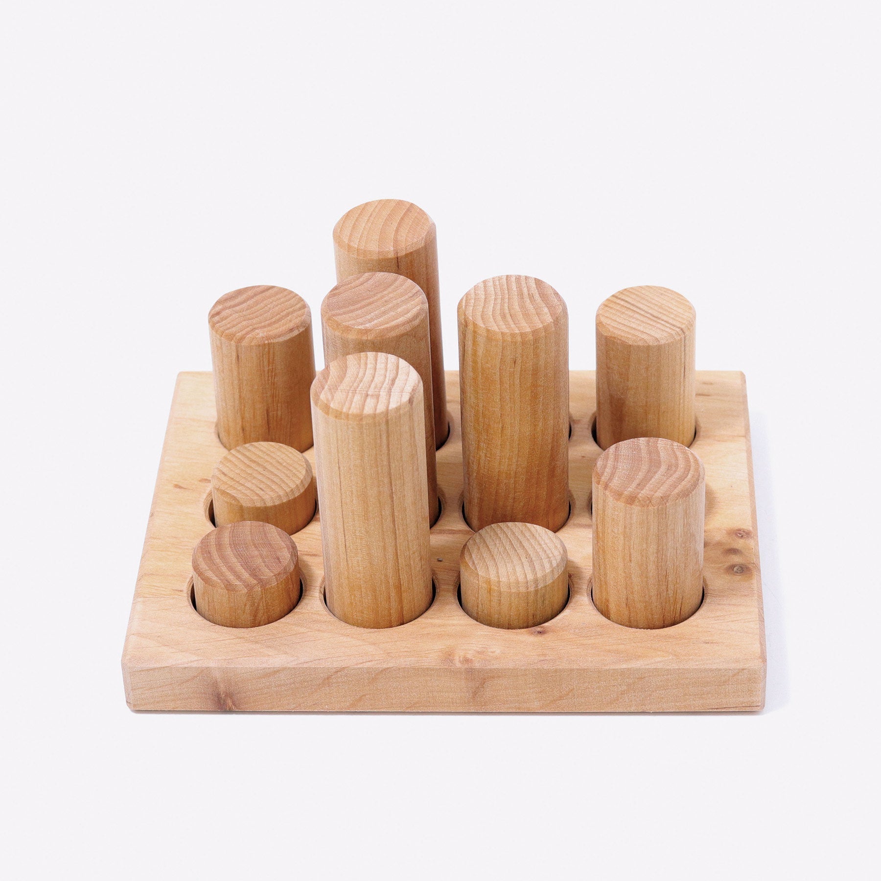 GRIMM'S Stacking Game Small Natural Rollers (*)