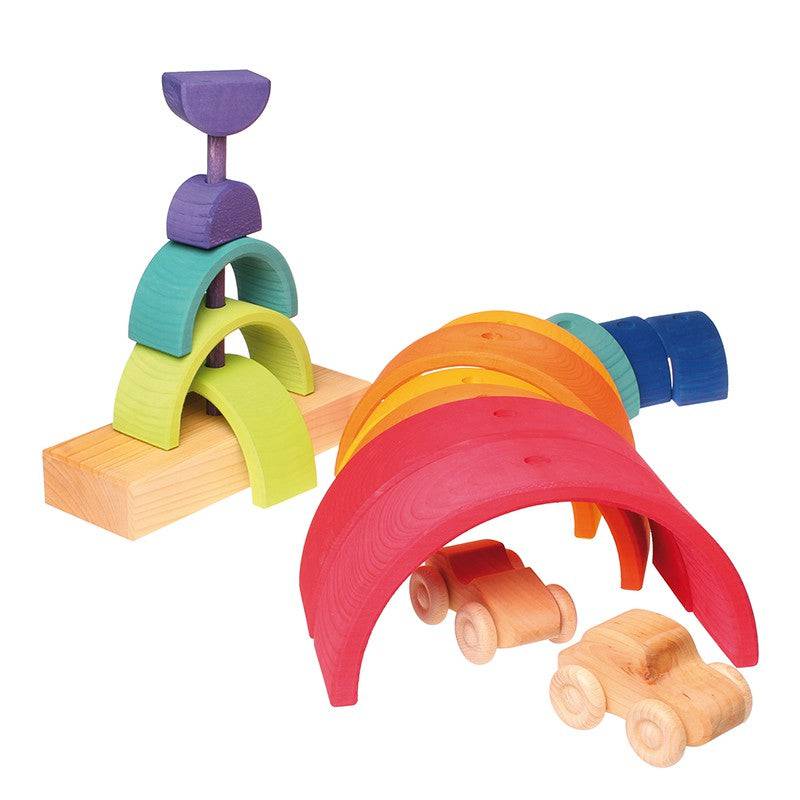 GRIMM'S Stacking Tower Rainbow
