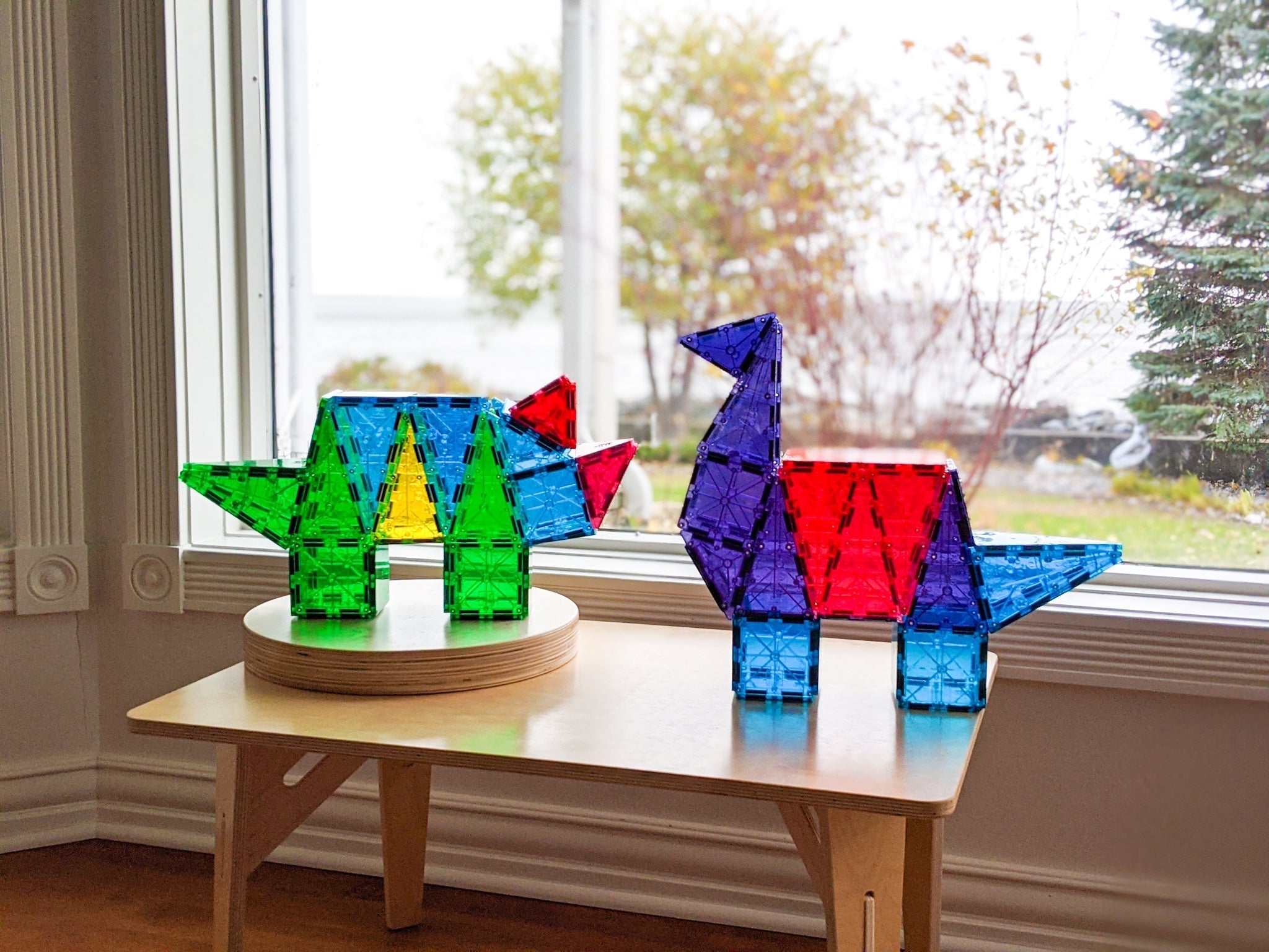 MAGNA-TILES Classic Clear Colors 100 Piece Set