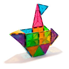 MAGNA-TILES Classic Clear Colors 32 Piece Set