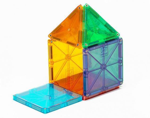 MAGNA-TILES Classic Clear Colors 32 Piece Set