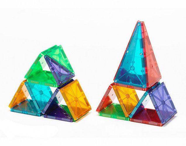 MAGNA-TILES Classic Clear Colors 32 Piece Set