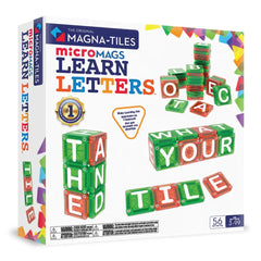 MAGNA-TILES Learn Letters  - 56pc set
