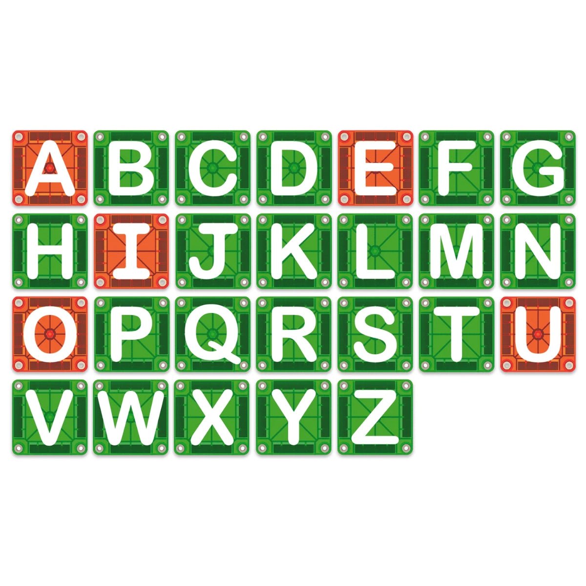 MAGNA-TILES Learn Letters  - 56pc set