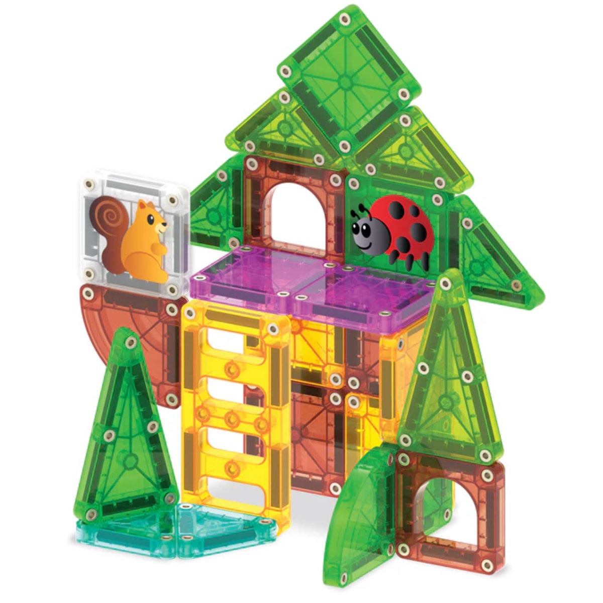 MAGNA-TILES  microMAGS Travel Treehouse
