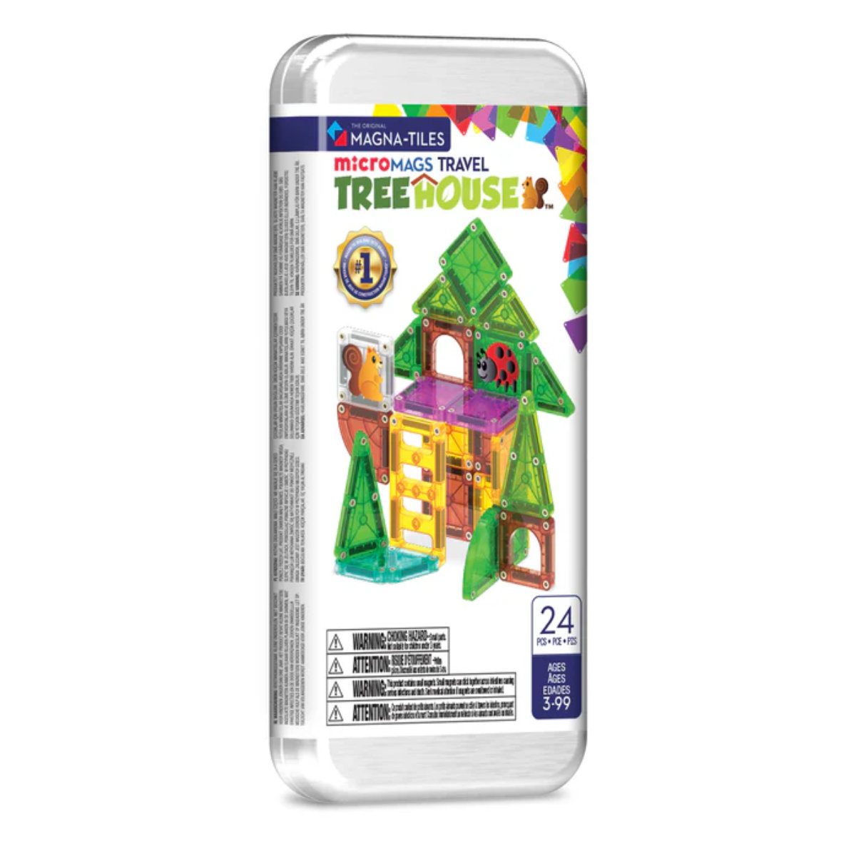 MAGNA-TILES  microMAGS Travel Treehouse
