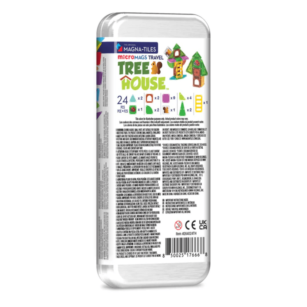 MAGNA-TILES  microMAGS Travel Treehouse