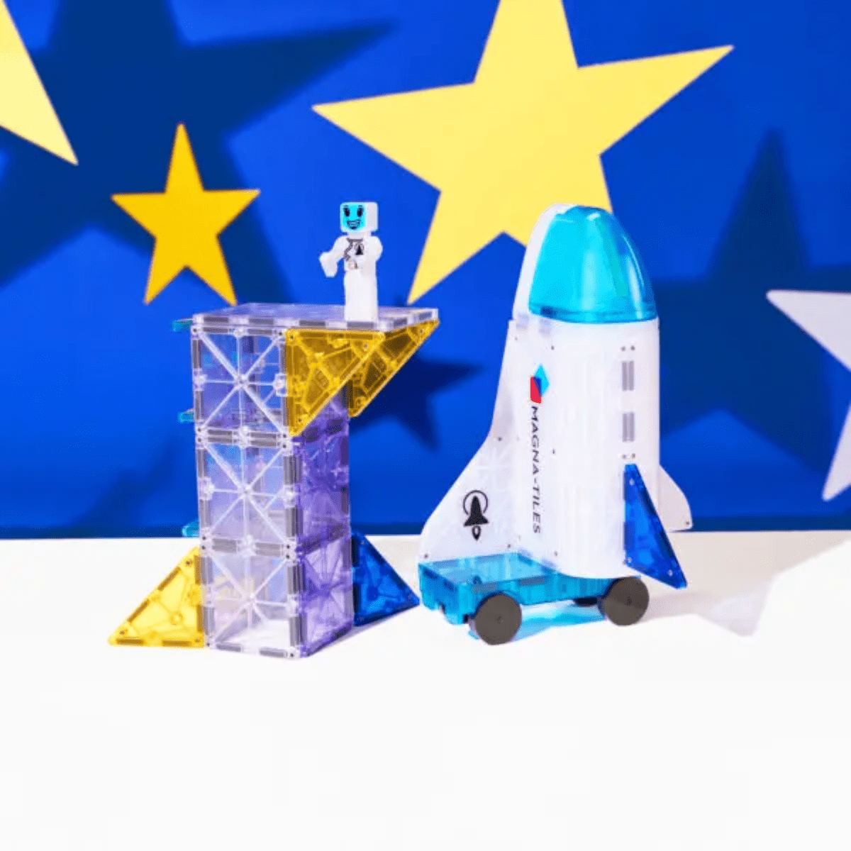 MAGNA-TILES Space + microMAGS 32 Piece Set