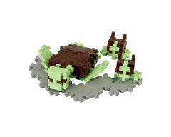 ***OBSOLETE ***PLUS-PLUS Sea Turtle / 100 pcs. Tube (Brown Shell) (Replaced with 5710409110044)