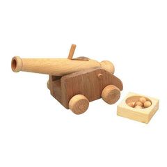 OSTHEIMER Cannon small with Cannonballs