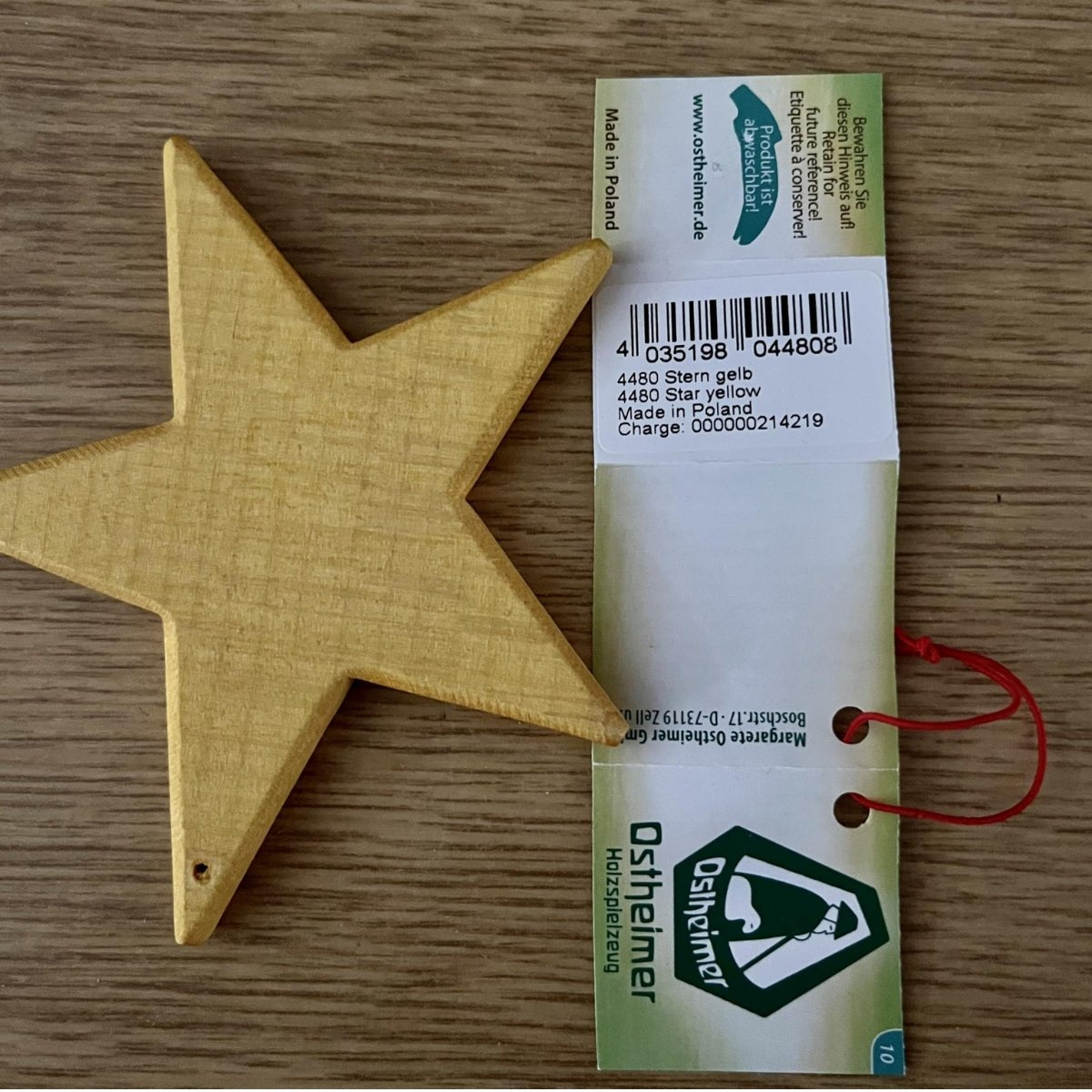 OSTHEIMER Star Yellow
