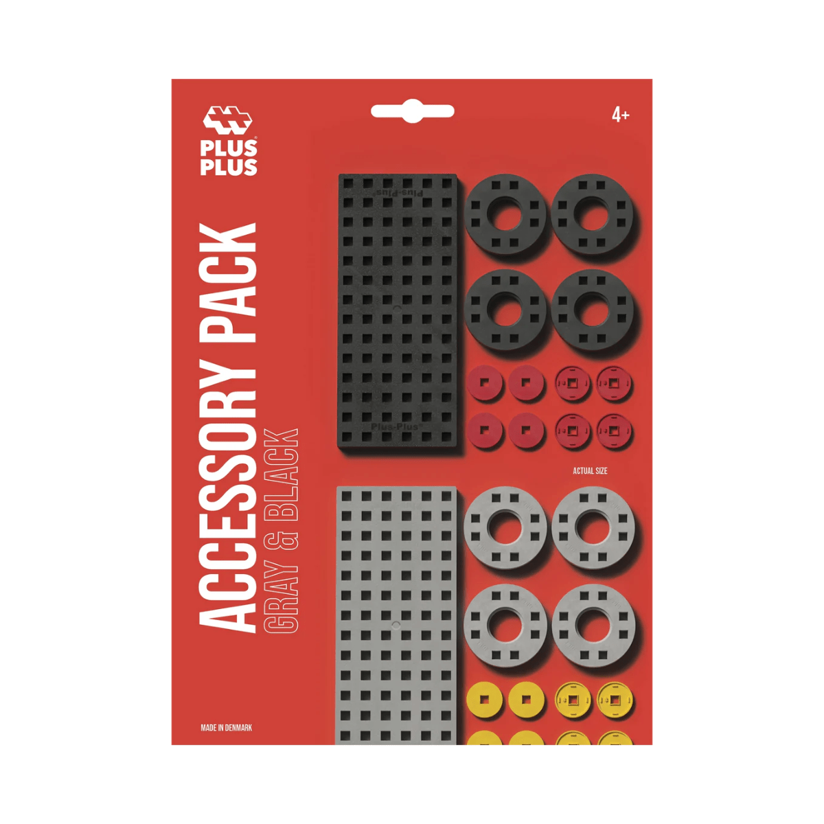 PLUS-PLUS Accessory Pack / Gray & Black