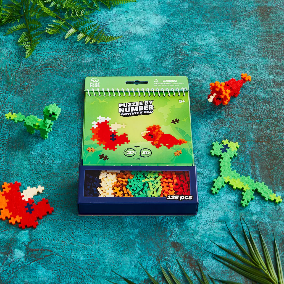 PLUS-PLUS Activity Pad – Dinosaurs