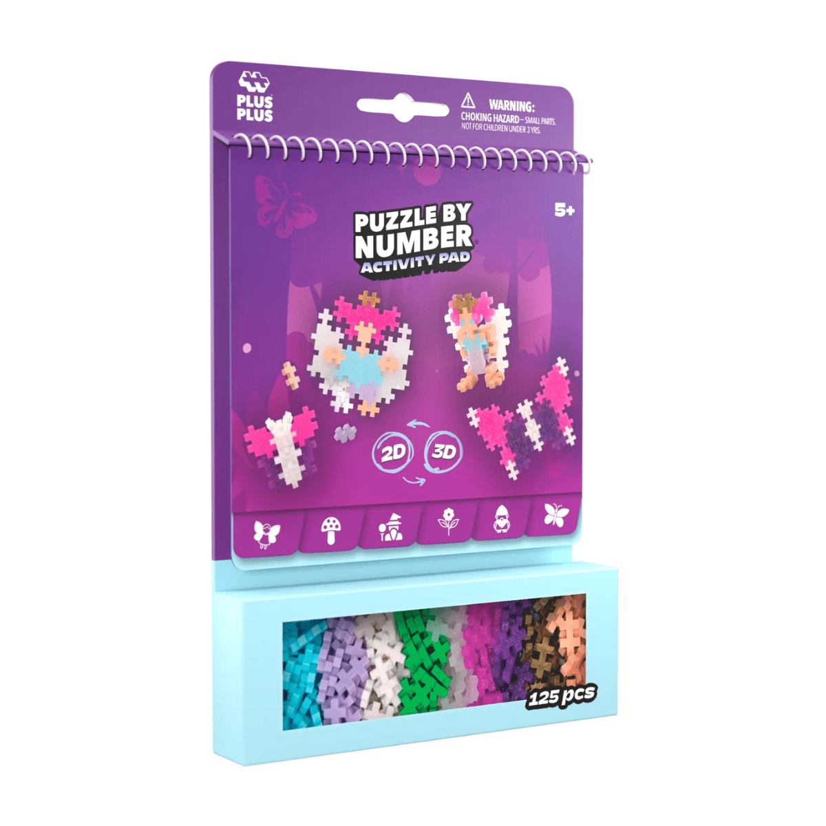 PLUS-PLUS Activity Pad – Enchanted forest