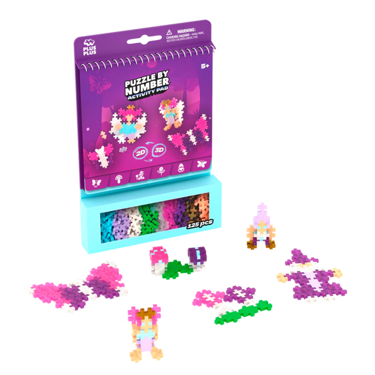 PLUS-PLUS Activity Pad – Enchanted forest