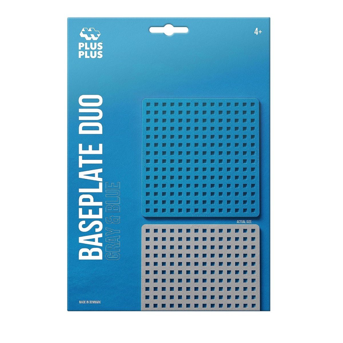PLUS-PLUS Baseplate / 2 pcs Grey