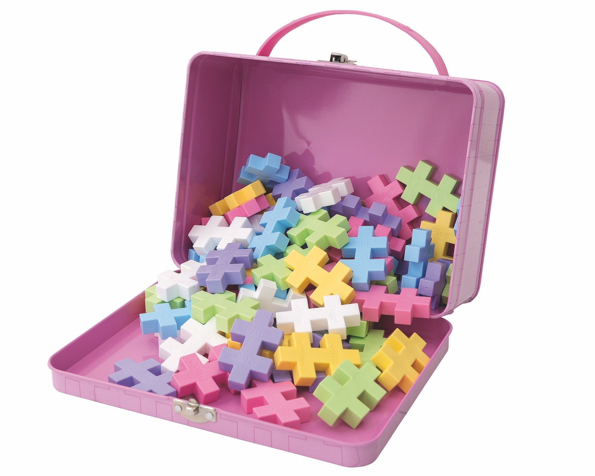 PLUS-PLUS BIG / Metal suitcase Pastel