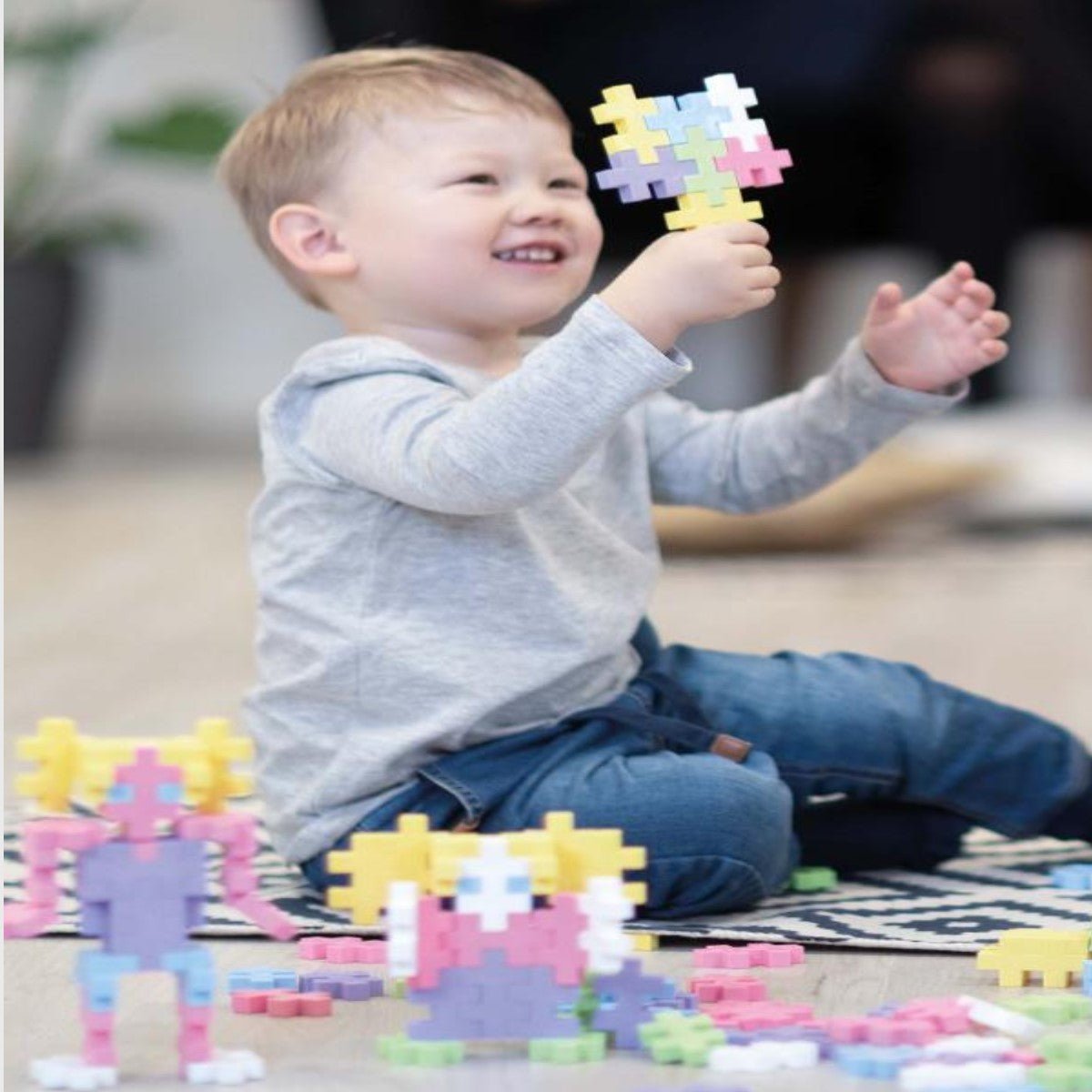 PLUS-PLUS BIG Pastel / 15pcs Tube