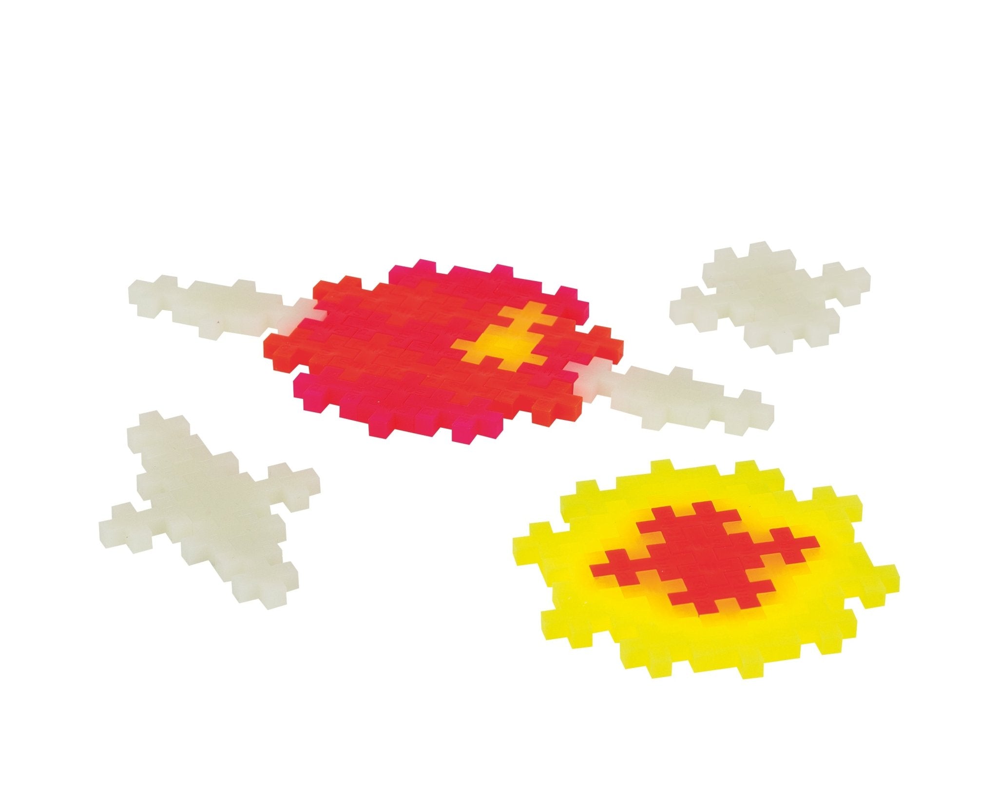 PLUS-PLUS Build and Glow - Glow in the Dark / 360 pcs