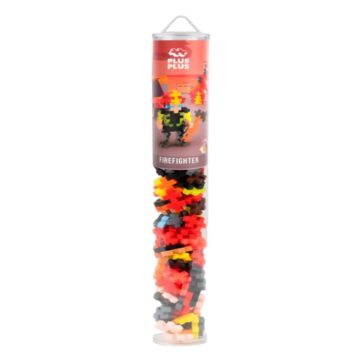 PLUS-PLUS Firefighter / 100 pcs Tube