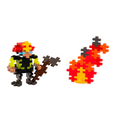PLUS-PLUS Firefighter / 100 pcs Tube