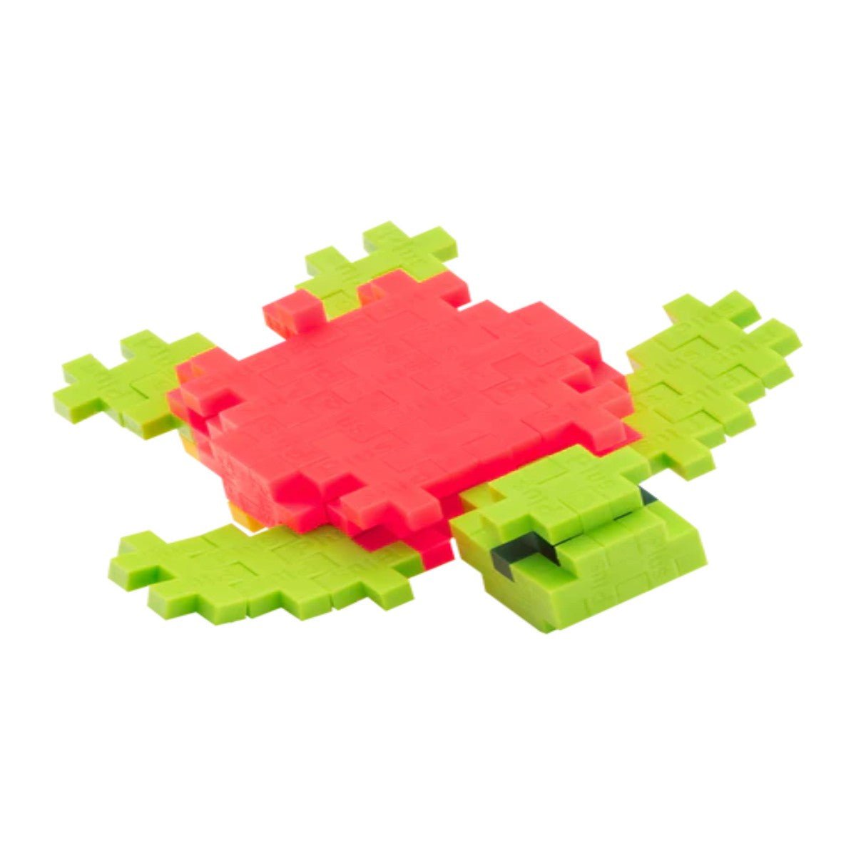 PLUS-PLUS Kai Sea Turtle / 100 pcs Tube (Orange Shell)