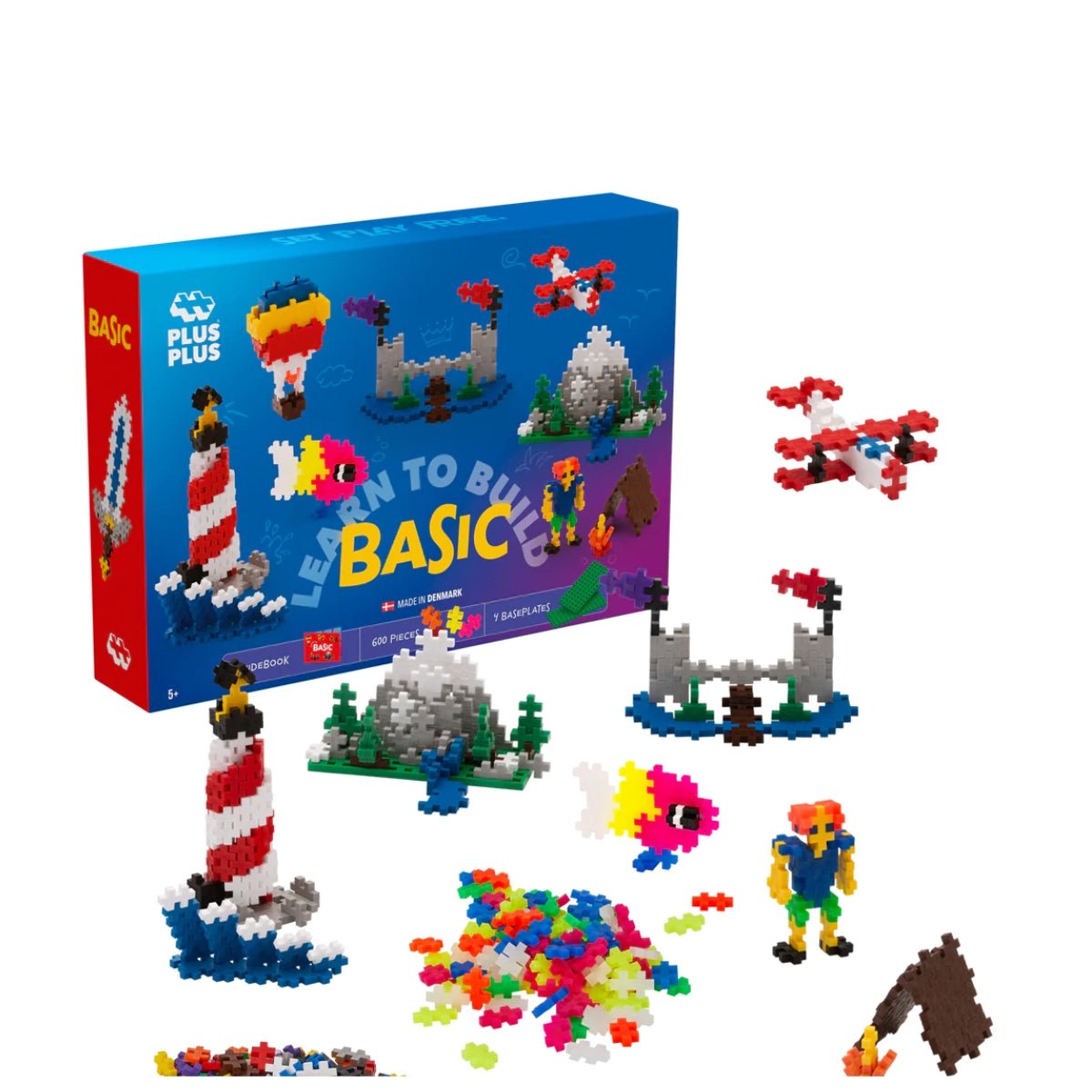 PLUS-PLUS Learn to Build - Basic Europa
