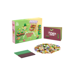 PLUS-PLUS Learn to Build Flower Shop