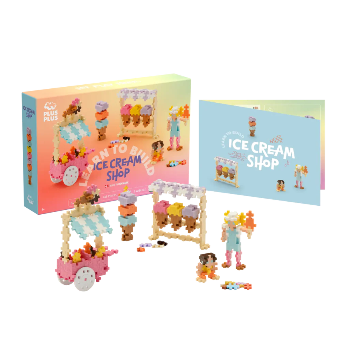 PLUS-PLUS Learn to Build - Ice Cream Shop
