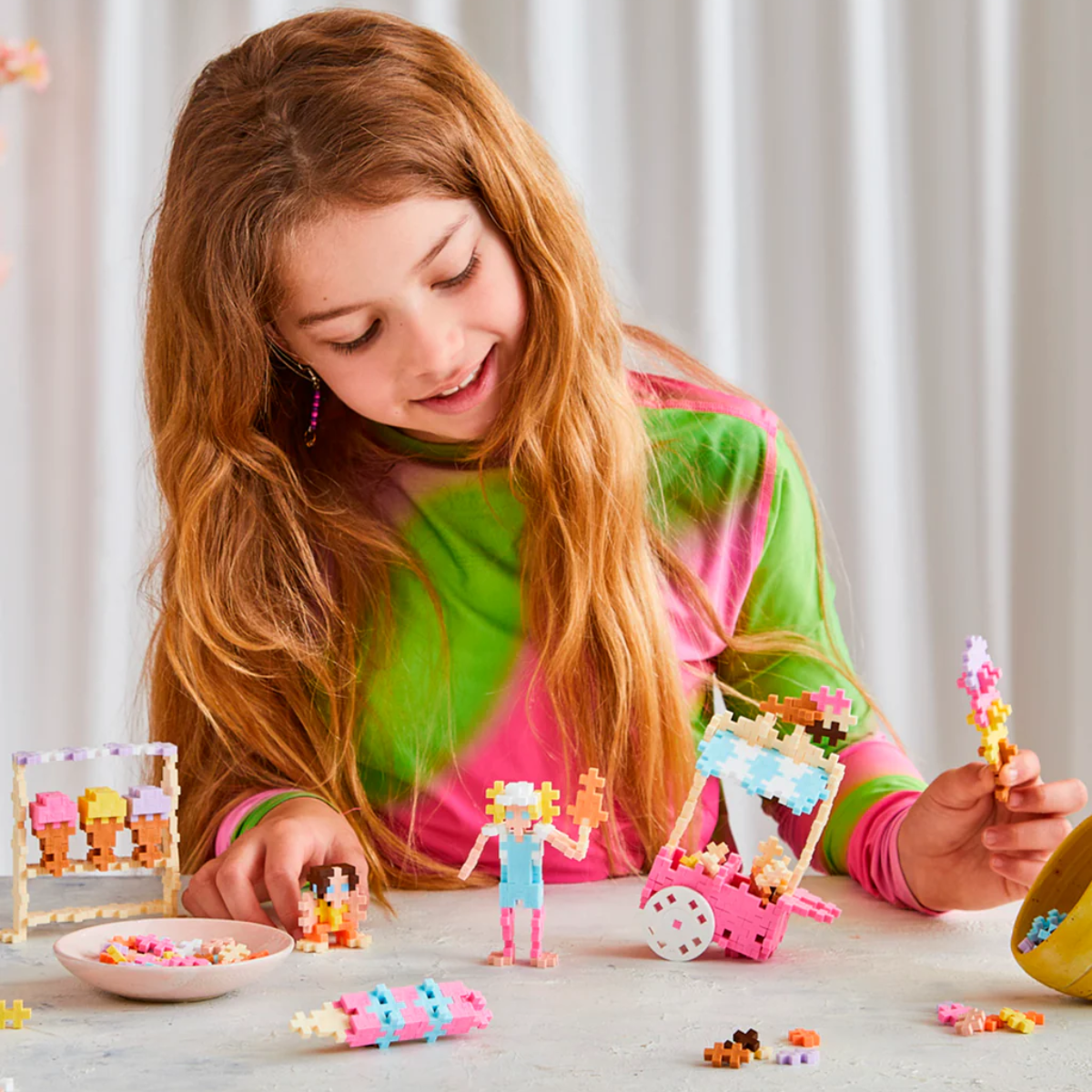 PLUS-PLUS Learn to Build - Ice Cream Shop