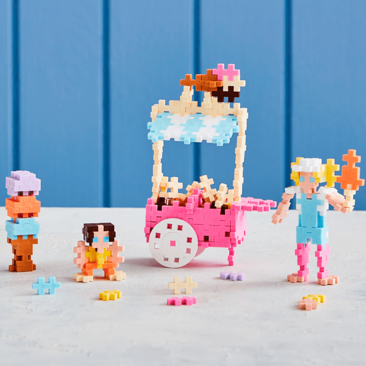 PLUS-PLUS Learn to Build - Ice Cream Shop