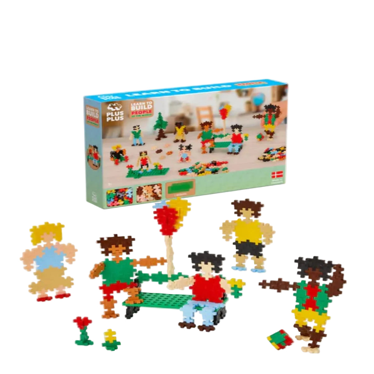 PLUS-PLUS Learn To Build People of the World
