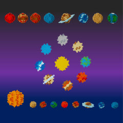 PLUS-PLUS Learn to Build - Space Super set