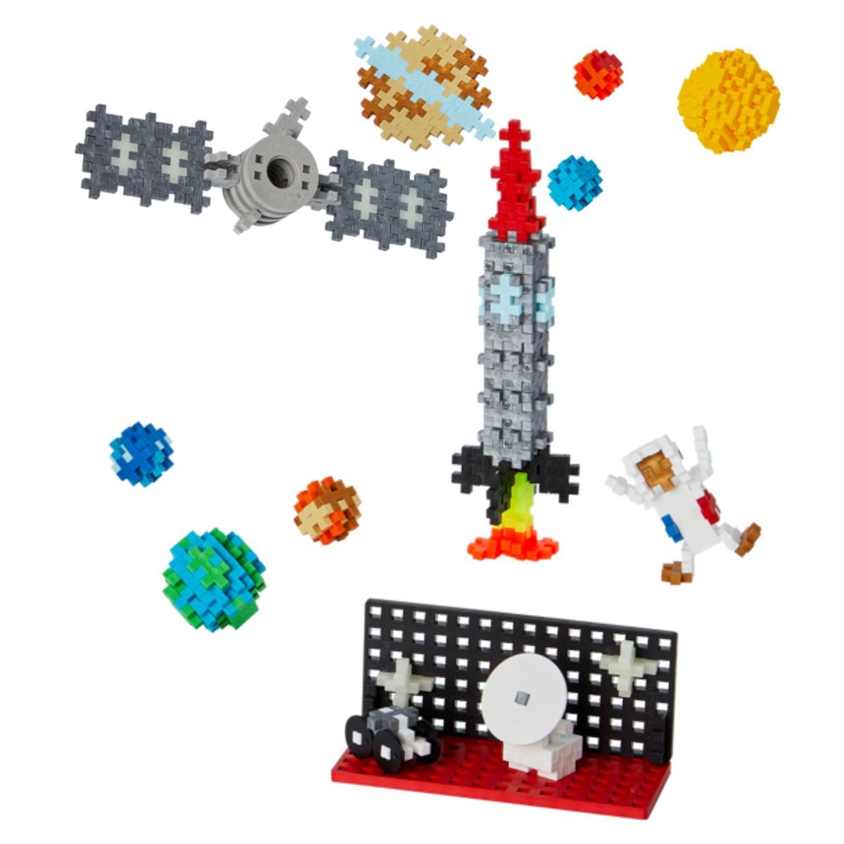 PLUS-PLUS Learn to Build - Space Super set