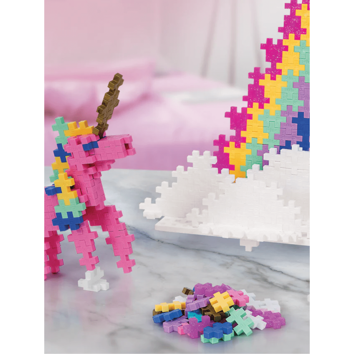 PLUS-PLUS Learn to Build Unicorns
