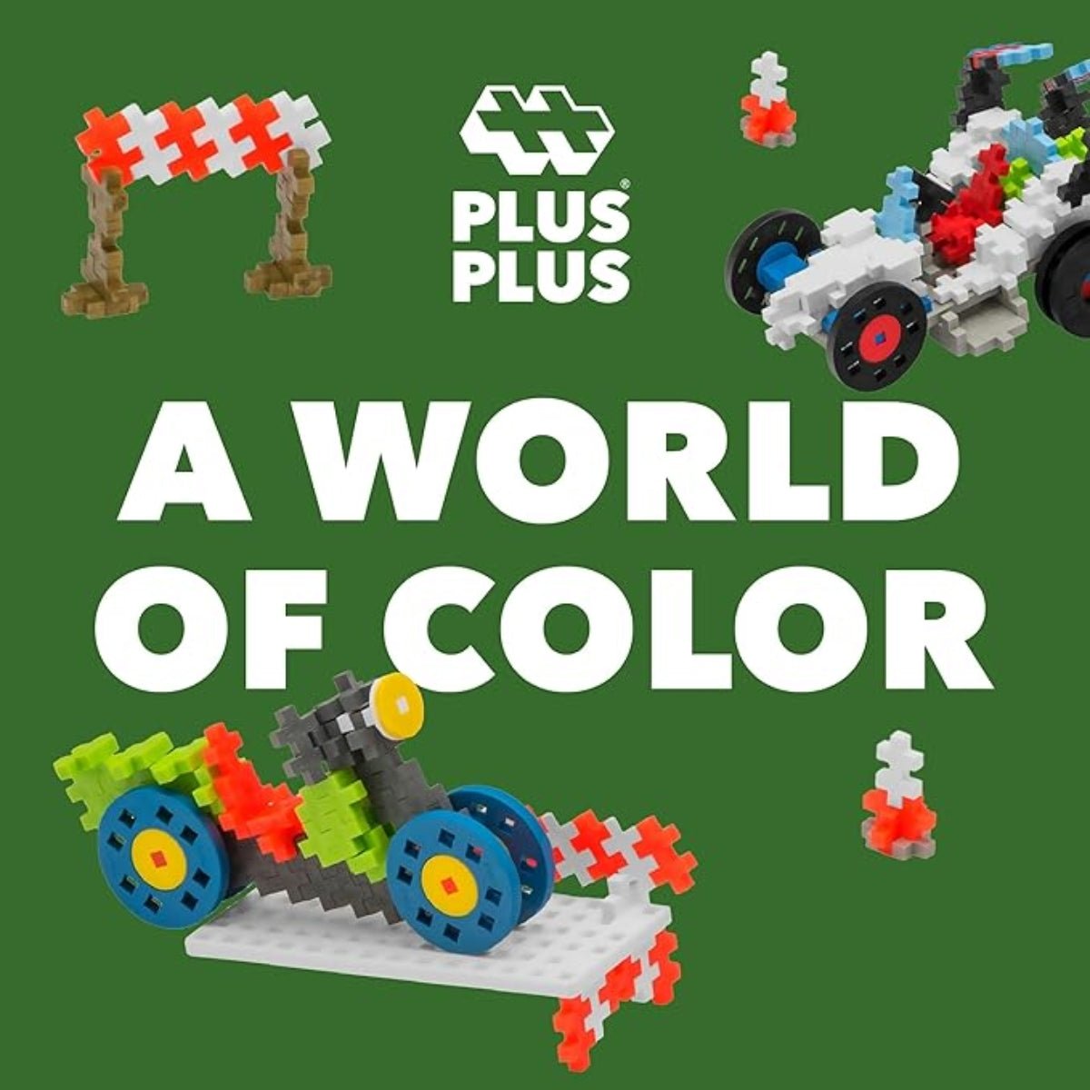 PLUS-PLUS Learn to Build  Vehicles