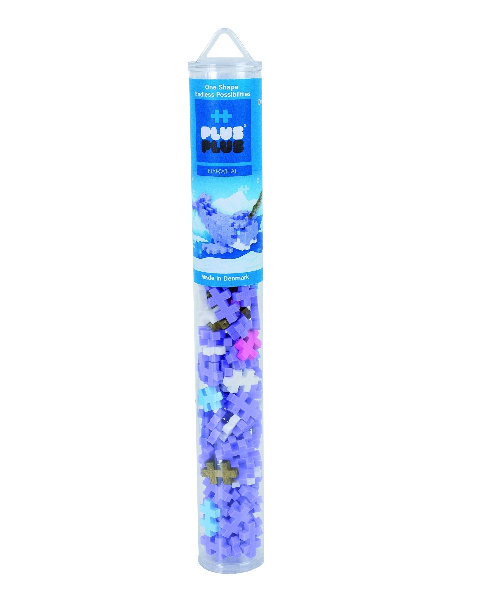 PLUS-PLUS Narwhale / 100 pcs Tube