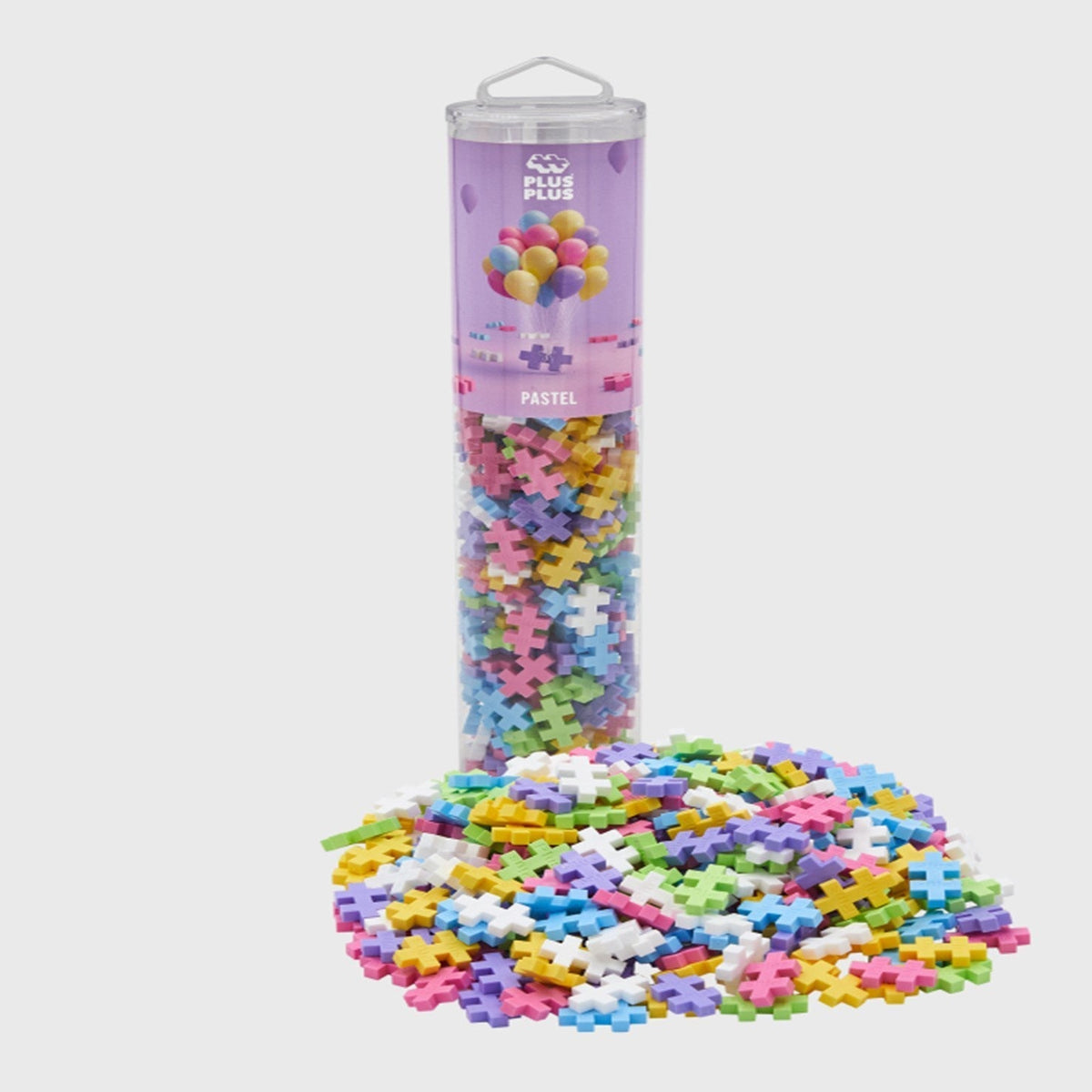 PLUS-PLUS Pastel mix / 240 pcs Tube