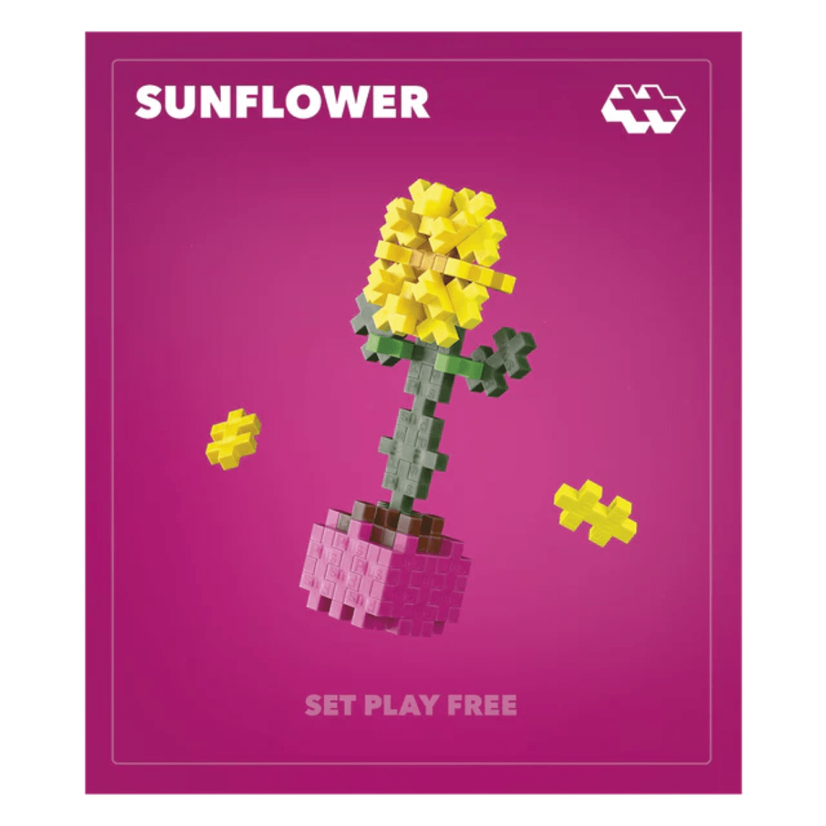 PLUS-PLUS Plant Packs - Sunflower
