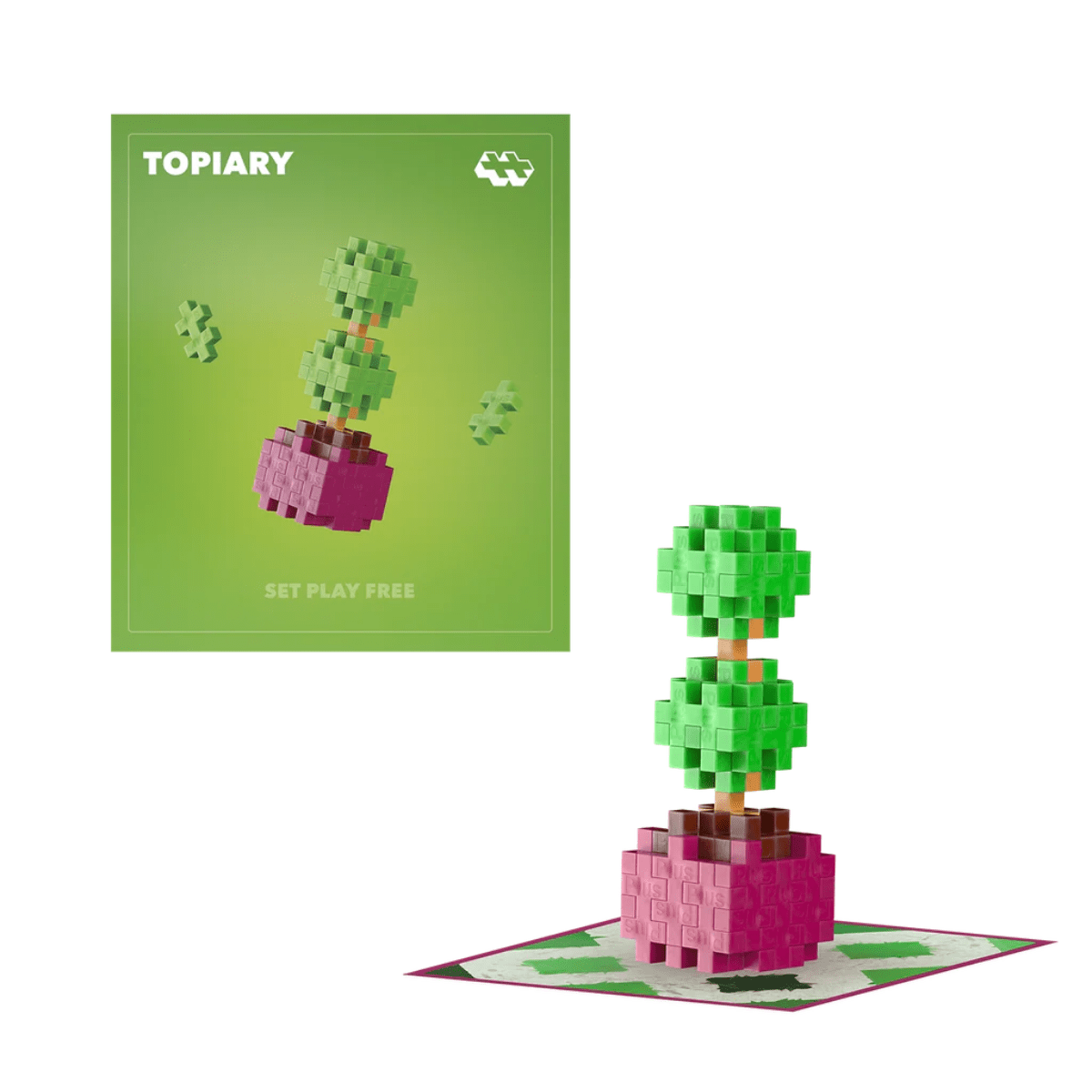 PLUS-PLUS Plant Packs - Topiary